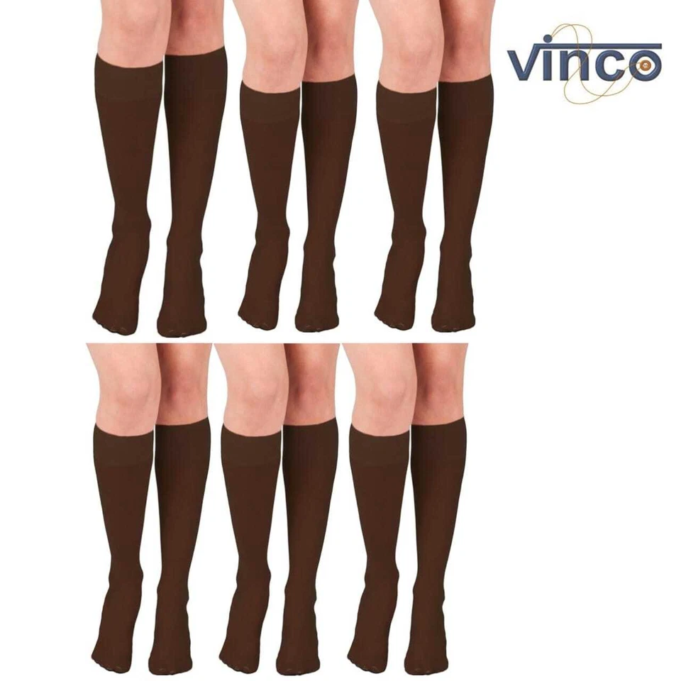 Mujer Pantalón Calcetines Hasta la Rodilla Elásticos Suave Fino Material Talla 9-11, 6-12 Pares Foto 4 de 4