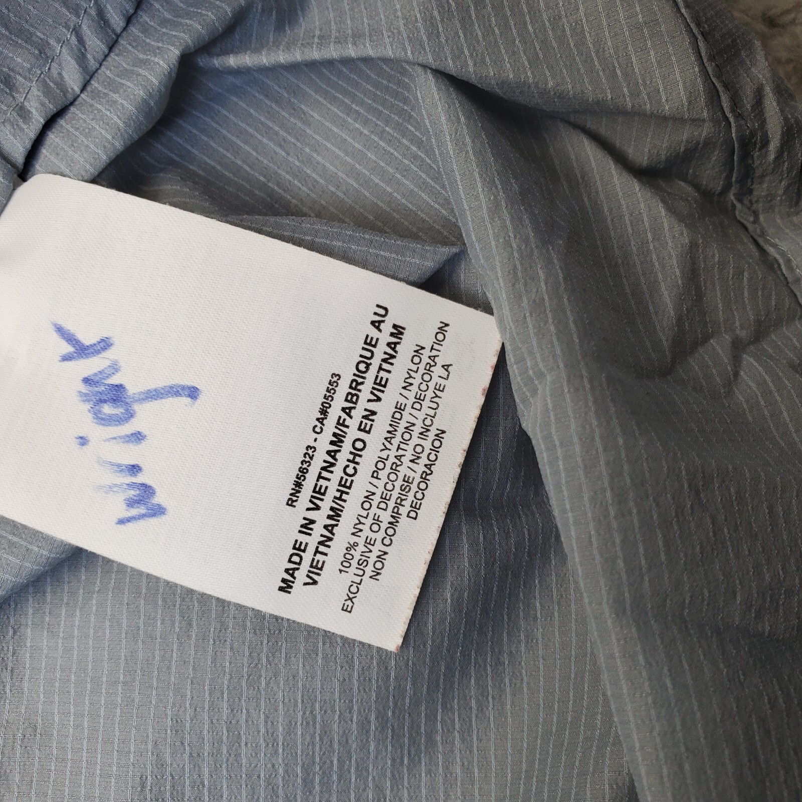 SACAI X NIKE Giacca a vento Nike donna grigia media a righe Elite Clubs National League