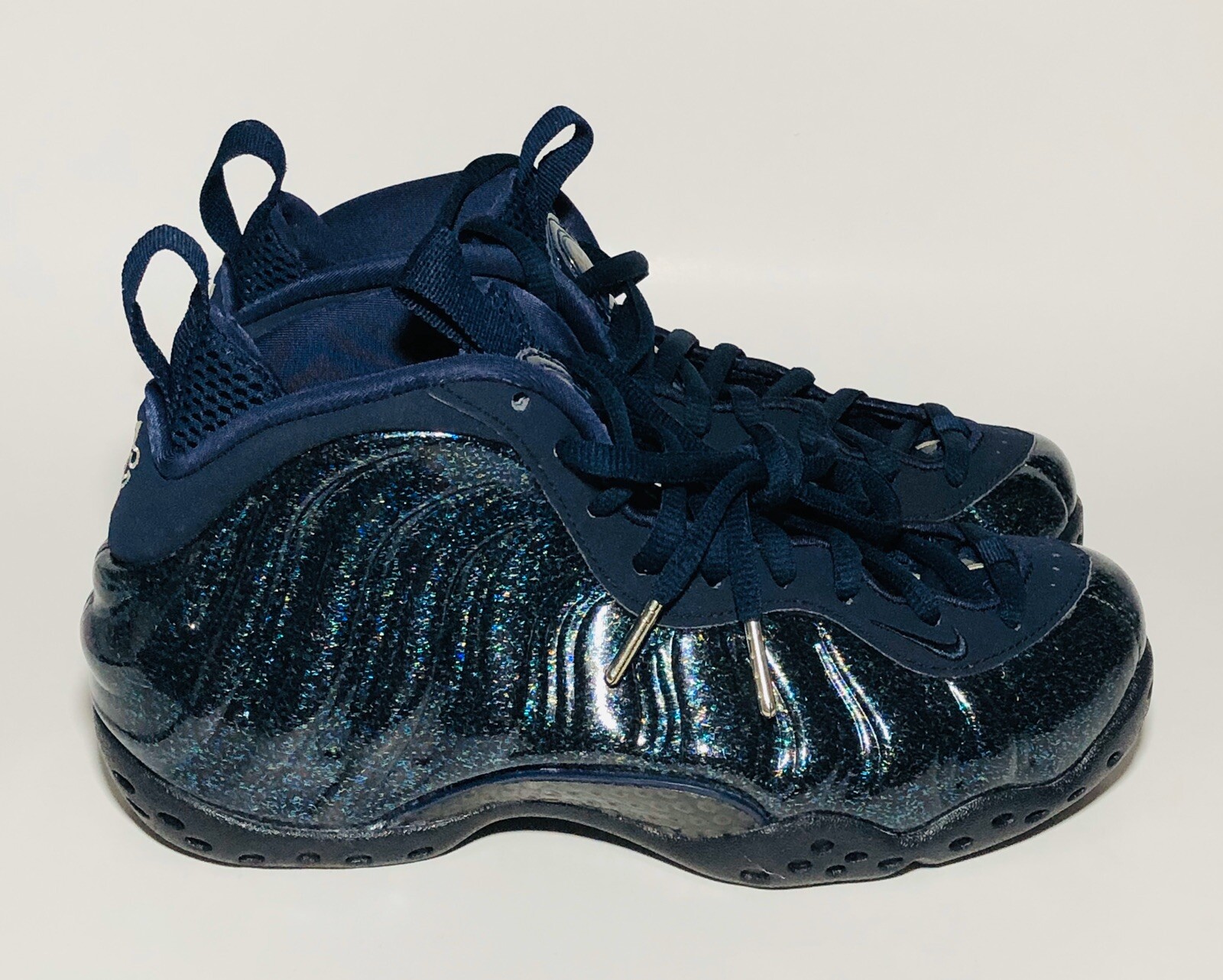 blue glitter foamposites