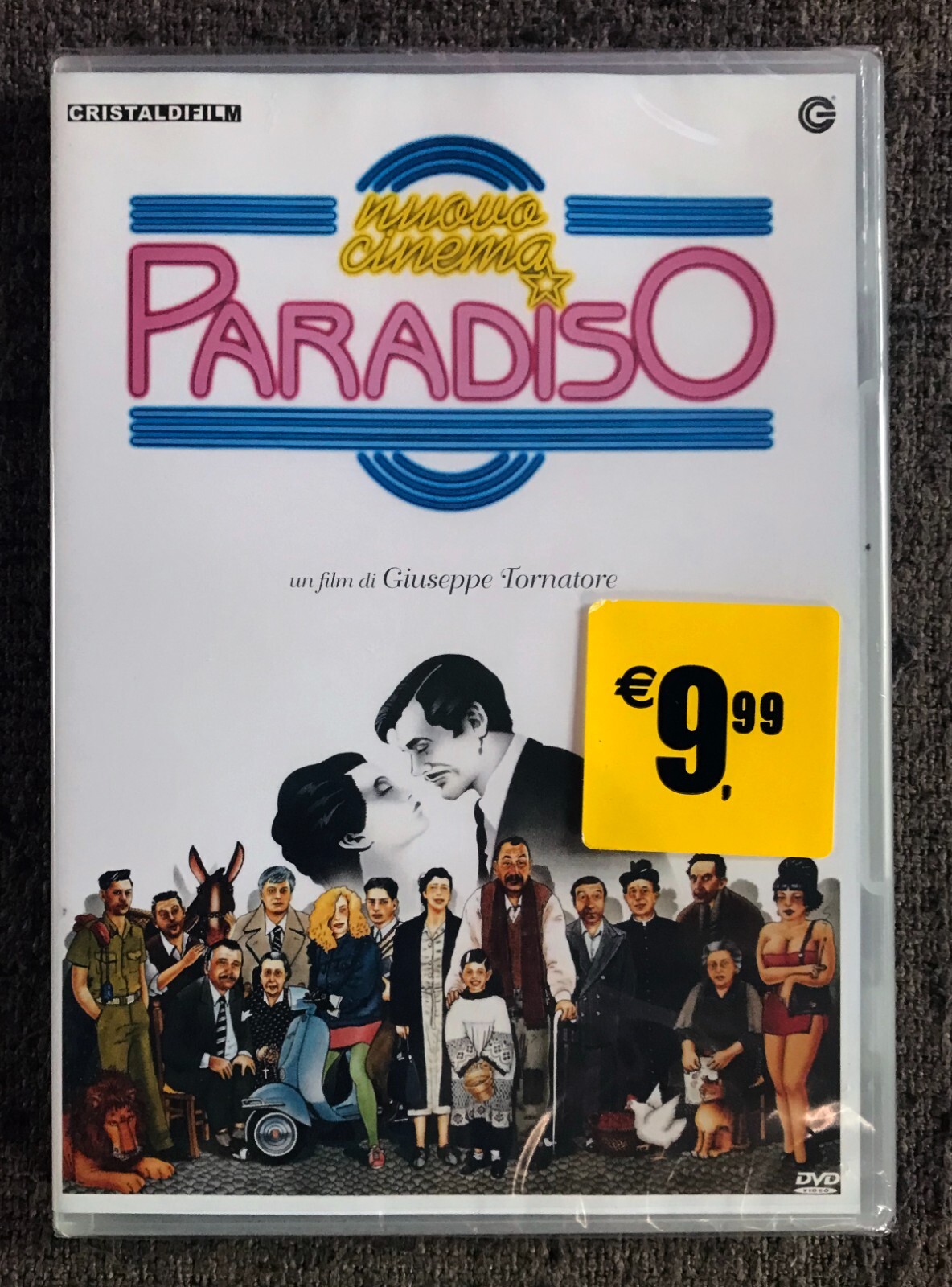 Cinéma Paradiso (de Giuseppe Tornatore, avec Philippe Noiret) DVD Italien