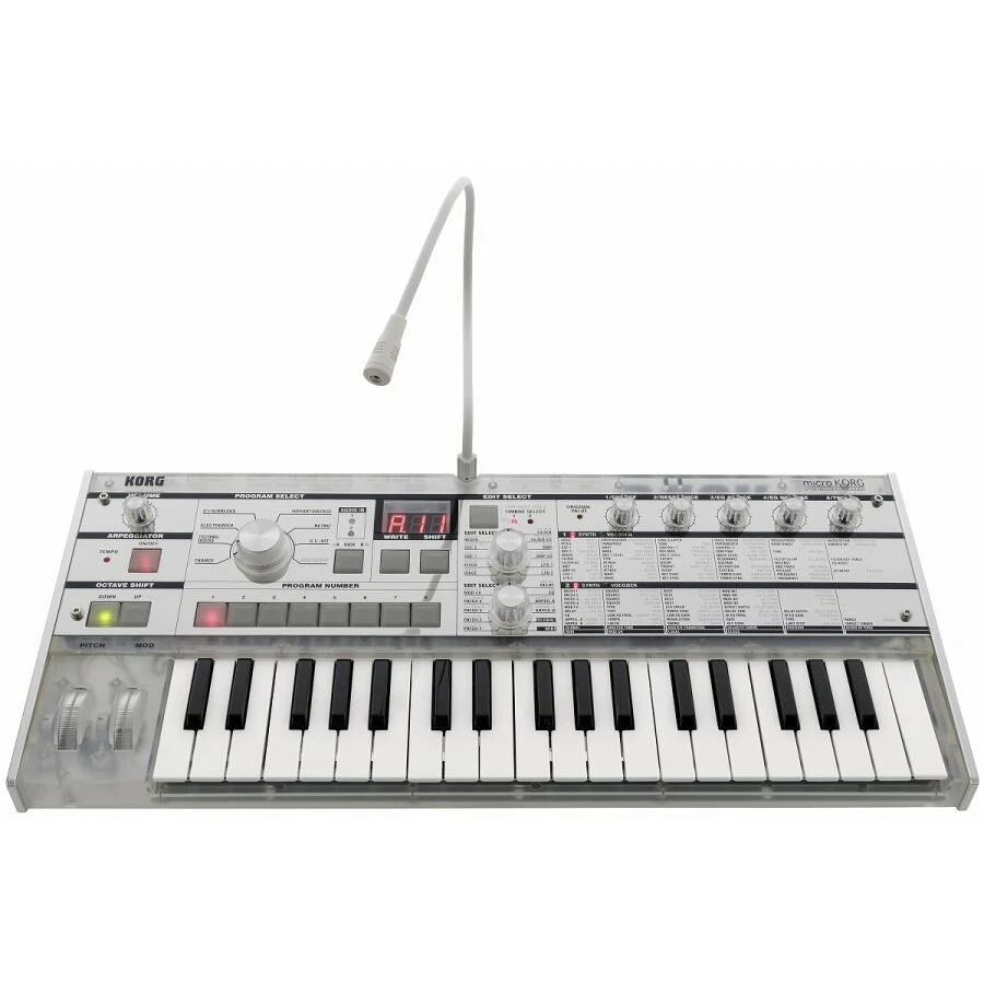 KORG microKORG Crystal SYNTHESIZER/VOCODER 20th Anniversary Special Edition - Image 2 of 4
