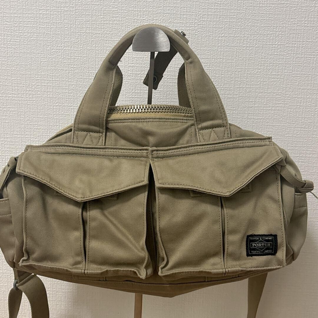 Yoshida Porter Love and Peace 2Way Bag Boston Bag Shoulder Yoshida Porter Love and Peace 2Way Bag Boston Bag Shoulder