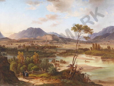88157 CANCIANI OVERLOOKING VILLACH AUSTRIA Decor Wall Print Poster