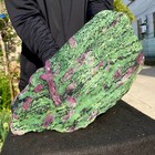 23LB Natural green Ruby zoisite (anylite) crystal Chakra Healing Energy