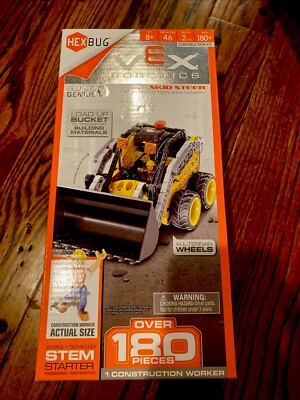 HexBug Vex Robotics Skid Steer Construction Machinery Complete Set
