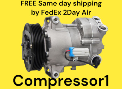 AC Compressor For 2010 2011 Chevrolet Cruze LS 1.8L Engine Only