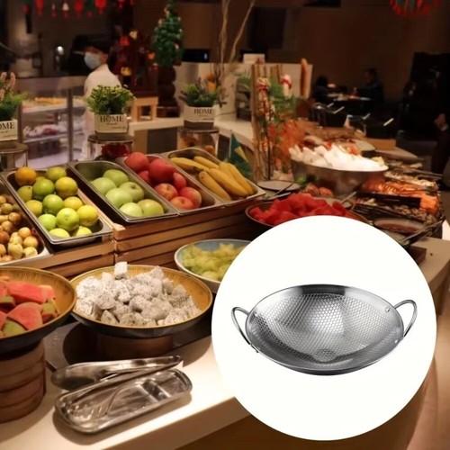 Thickened Wok Pan Stainless Steel Frying Pan Gas Induction Cooker - Picture 5 of 12