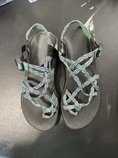 Chaco ZX/2 Classic Sandals Womens Size W8 Teal Purple Outdoor Hiking Water Shoes