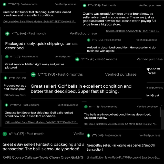 Pelotas de golf TaylorMade Noodle usadas 100 en perfecto estado, calidad AAAAA Foto 4 de 4