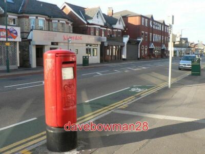 FOTO BOSCOMBE: POSTKASTEN NR BH7 56 CHRISTCHURCH ROAD REFLECTION OF THE SUN OFF S
