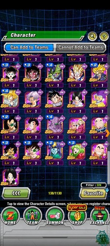 account dokkan battle global🌟, lot of Lr's, Dokkan Fest and WWC characters - Foto 16 di 24
