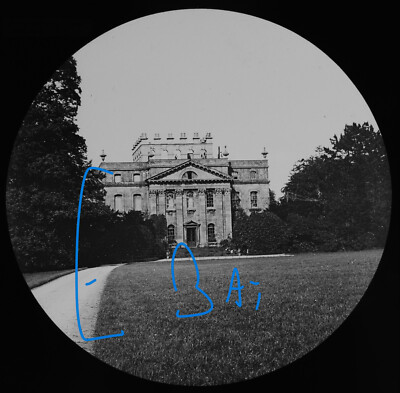 KINGS WESTON HOUSE KINGSWESTON NEAR BRISTOL DATED 1904 Magic Lantern Slide PHOTO