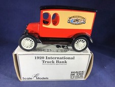 D3-23 AMERICAN CLASSIC 1:25 SCALE BANK - 1920 TRUCK - J.J. THRESHING MACHINE CO.