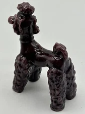 Vintage Lorelei Poodle Candle 5" Tall