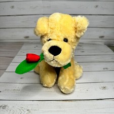 Best Made Toys Tan Golden Retriever Dog Puppy Rose 9" Plush Stuffed Toy 2014