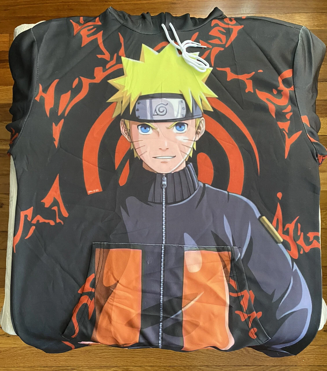 Narutoo Light Weight 3-D Sweatshirt Medium￼ Brand New In Bag￼