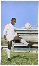 POSTCARD FROM BRAZIL WORLD CUP STAR PELE SANTOS BRASIL 🇧🇷