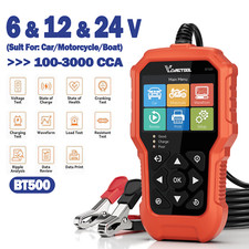 2026 VDIAGTOOL BT500 12V 24V Batterietester PKW KFZ Diagnosegerät Akku Testgerät