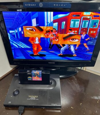 TSUKAI GAN GAN KOSHINKYOKU Aggressors Of Dark Kombat AES NEOGEO