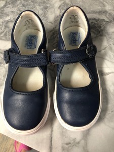 girls navy blue keds