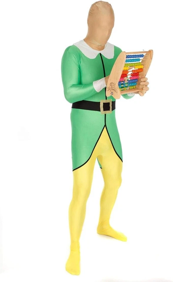 Morph Elf Peter Pan Robinhood NAVIDAD Piel Body Traje Halloween Disfraz Adulto XL Foto 4 de 4
