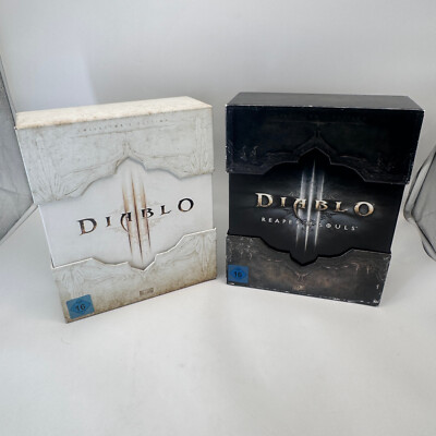 Pc Diablo 3 Collectors Edition und Diablo 3 Reaper of Souls Collectors Edition