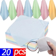13x13cm Glasses Clean Cloth Microfiber Cleaner Cleaning Cloth for Phone Sc