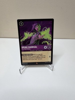 Bruno Madrigal - Out Of The Shadows 38/204 Rare Ursula's Return Lorcana Non Foil