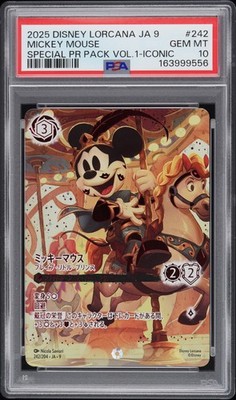 2025 ICONIC #242 MICKEY MOUSE - BRAVE LITTLE PRINCE PSA 10 | eBay