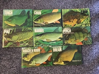 The Wolfe Catch More Books - Set Of 8 Fishing Books - 1974/75