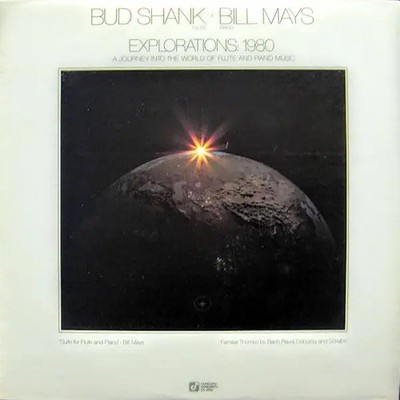 Bud Shank - Bill Mays Explorations: 1980 NEAR MINT Concord Concerto Vinyl LP