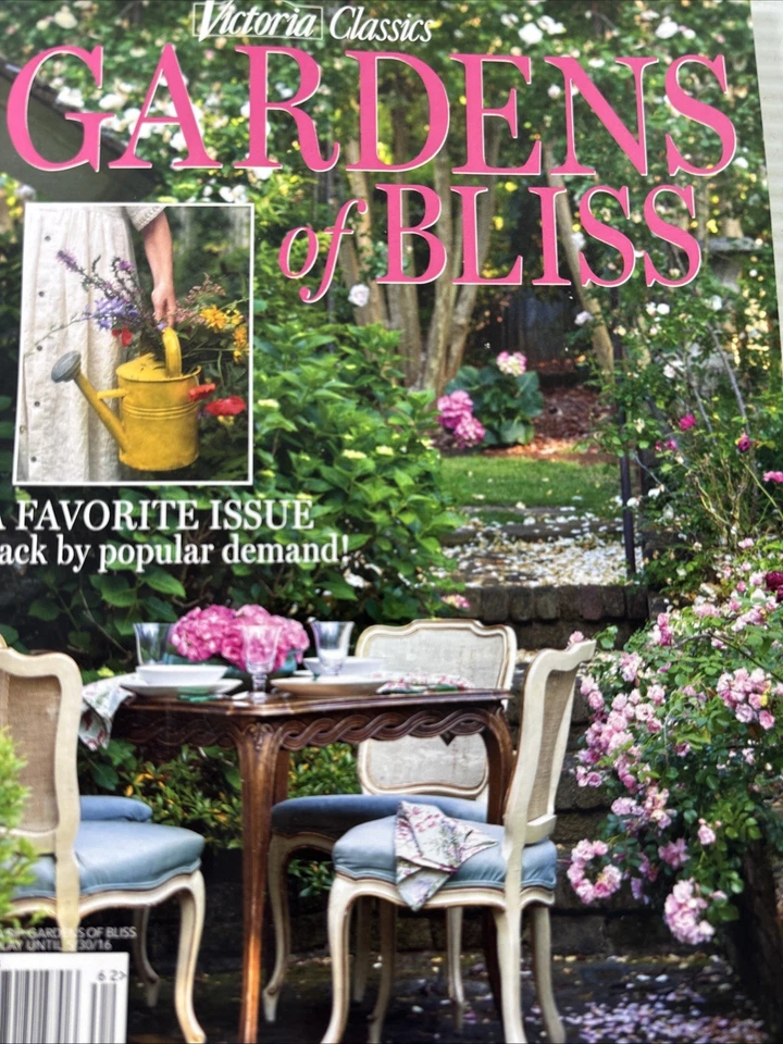 Victoria Magazine Gardens of Bliss 2016 Special Issue Like New - Image 2 of 4