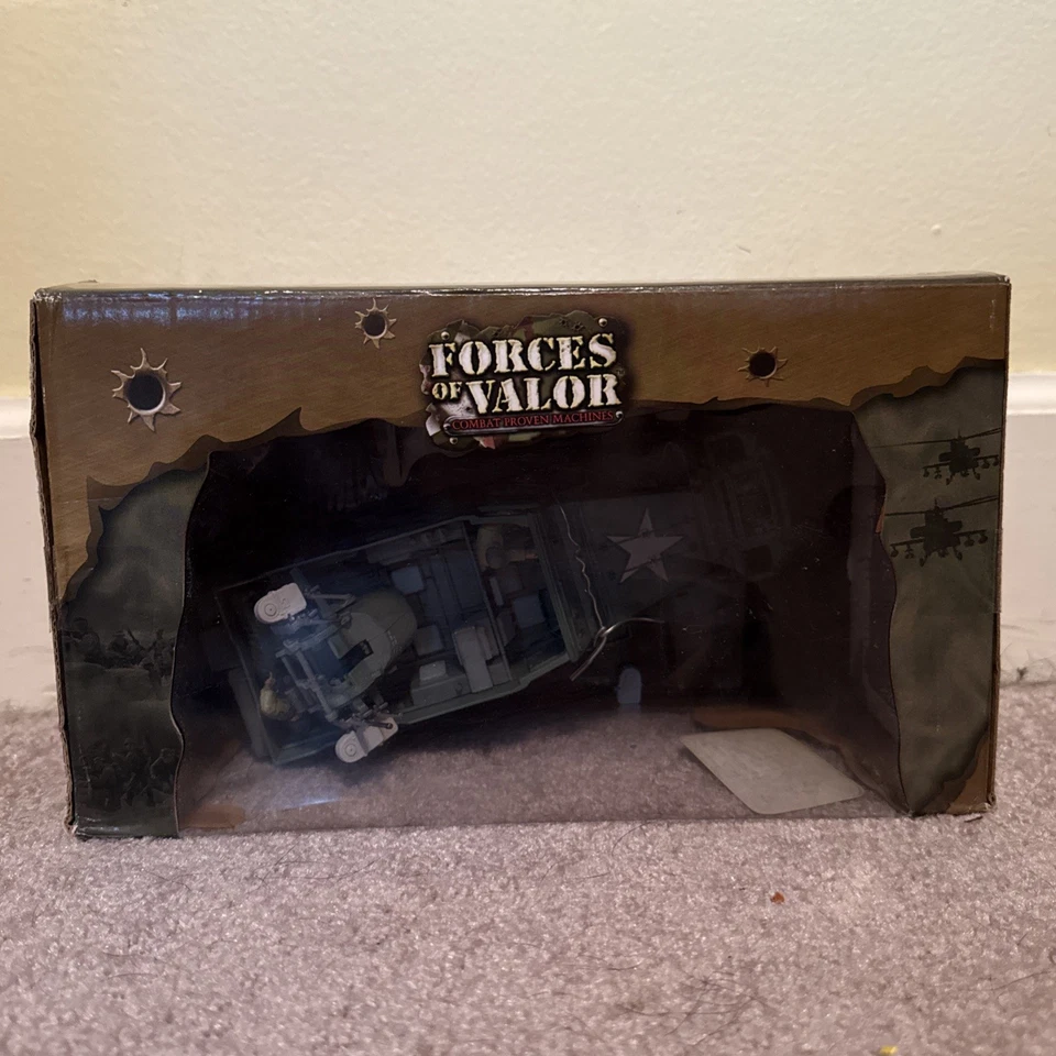 FORCES OF VALOR U.S. M16 MULTIPLE GUN MOTOR CARRIAGE NORMANDY,  1944 OPEN  - Image 3 of 3