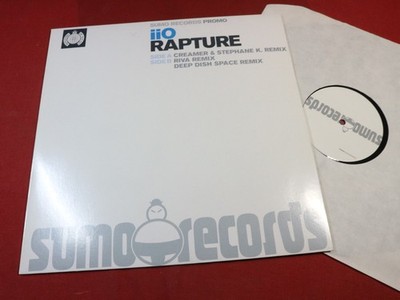 iio  RAPTURE  -  12'' Maxi Ministry SUMP PRO 1 UK 2001 - Promotional Copy