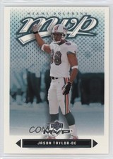 2003 Upper Deck MVP Jason Taylor #160 HOF m1u