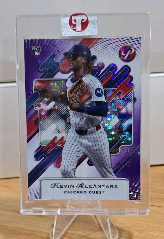 Topps 2025 Pristine Kevin Alcántara Rookie Encased Cubs /99