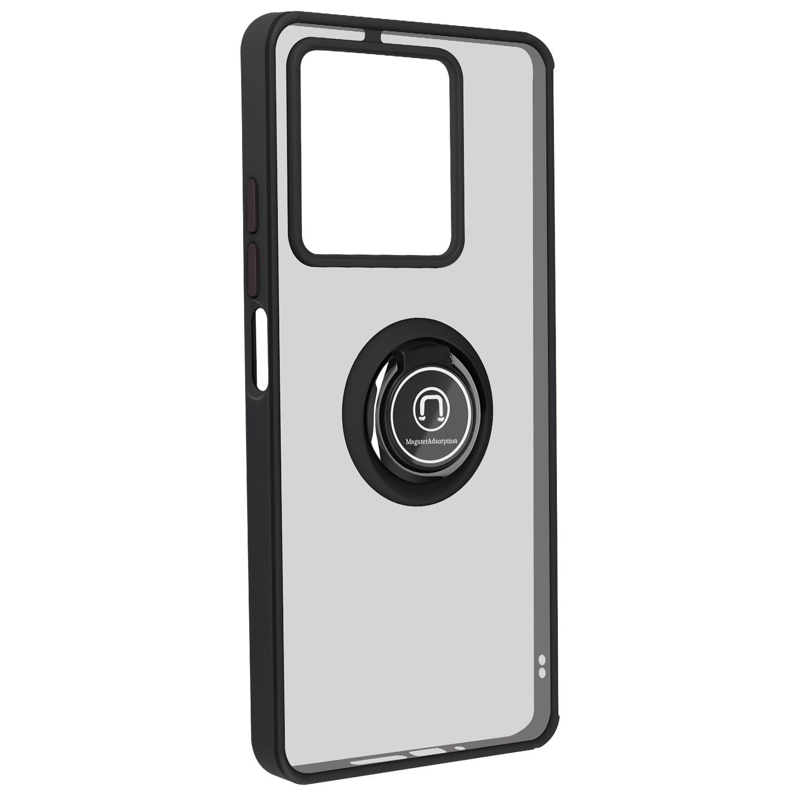 Coque Redmi Note 13 5G Avizar antichoc avec bague de support pour appels vidéo