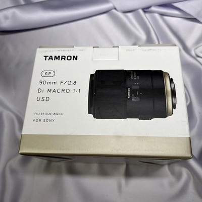 Tamron SP 90mm f/2.8 Di Macro 1:1 VC USD Lens for Sony A Mount