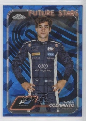 2024 Topps Chrome Sapphire Formula 1 Franco Colapinto #24 Rookie RC 13c1