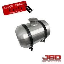 New Spun All Aluminum 2.5 Gallons Gas Fuel Tank For Tractor GoKart 8" x12"