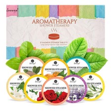 Shower Steamers Aromatherapy Gifts Set Pack of 8 Shower Bath Bombs Tablets wi...