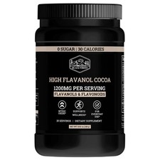 Black Forest High Flavanol Cocoa Powder - 1200mg 8.6 Ounce (Pack of 1),