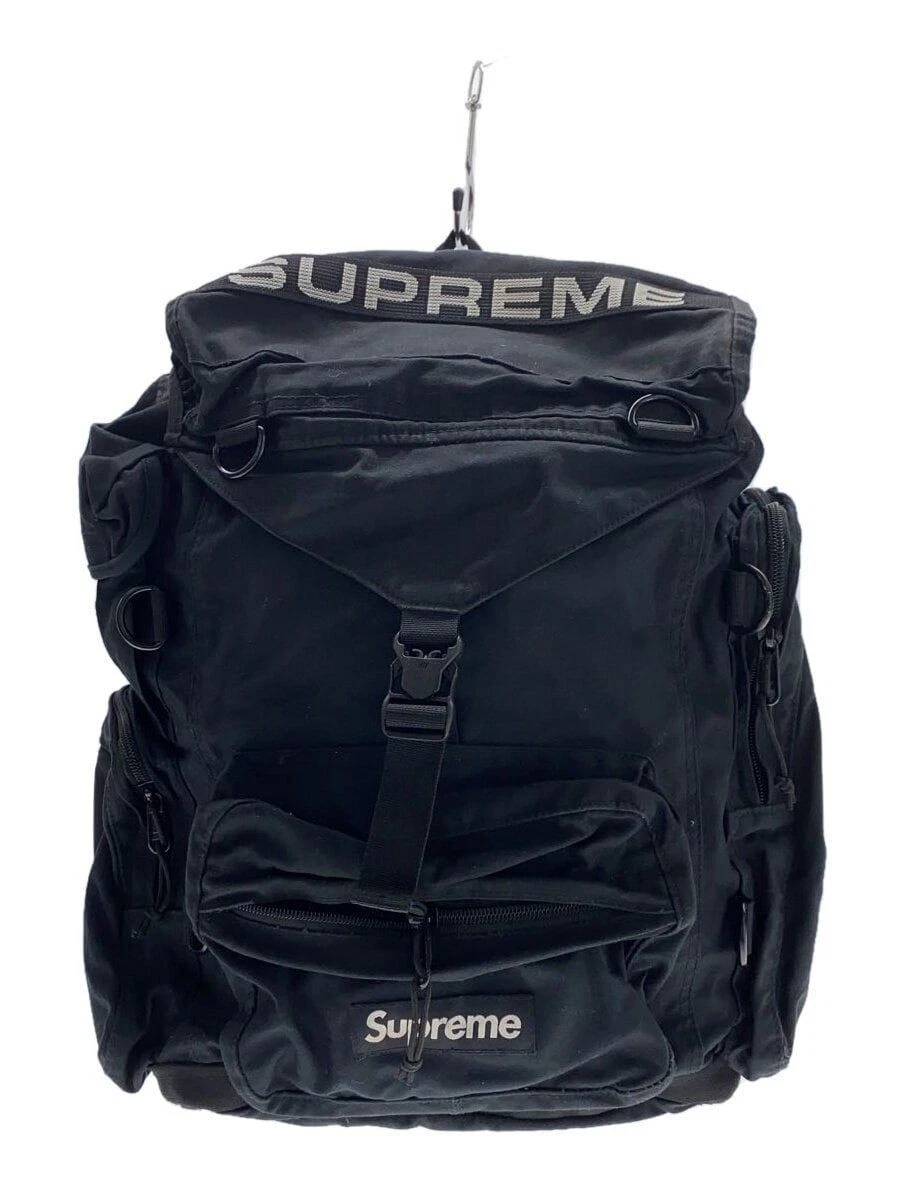 Sac à dos Supreme 23SS Field Backpack noir occasion