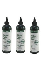 BL Thicker Fuller Hair Shampoo Gentle Cleansing 12oz X 3 Packs