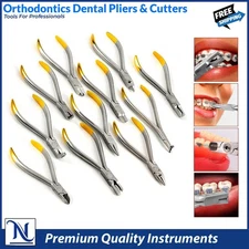 Alicates Ortodóncicos Dentales Cortadores Brackets, Ligadura y Pinzas Labs