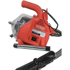 RIDGID CORDED POWER CLEAR DRAIN SNAKE CLEANER 3/4" x 1 1/2" WITH HOSE J