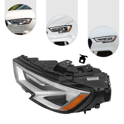 HID Driver Side For Audi A3 Headlight Front LH Left Headlamp Assembly 2017-2020