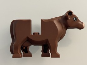 Genuine LEGO&reg; City Cow Animal Minifigure from 60052 Cargo Train