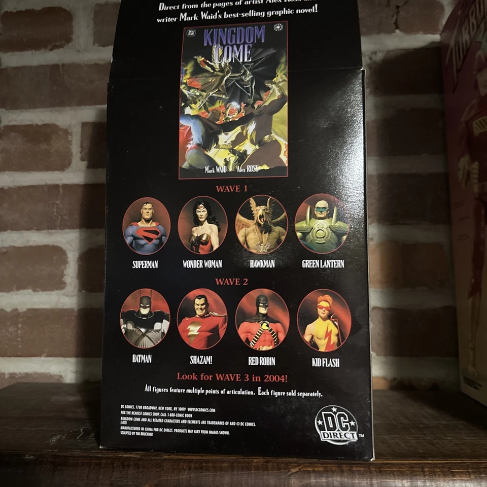 Figura de acción de coleccionista DC Direct Kingdom Come "Batman" 7" 2003 nueva en caja nunca abierta Foto 4 de 4