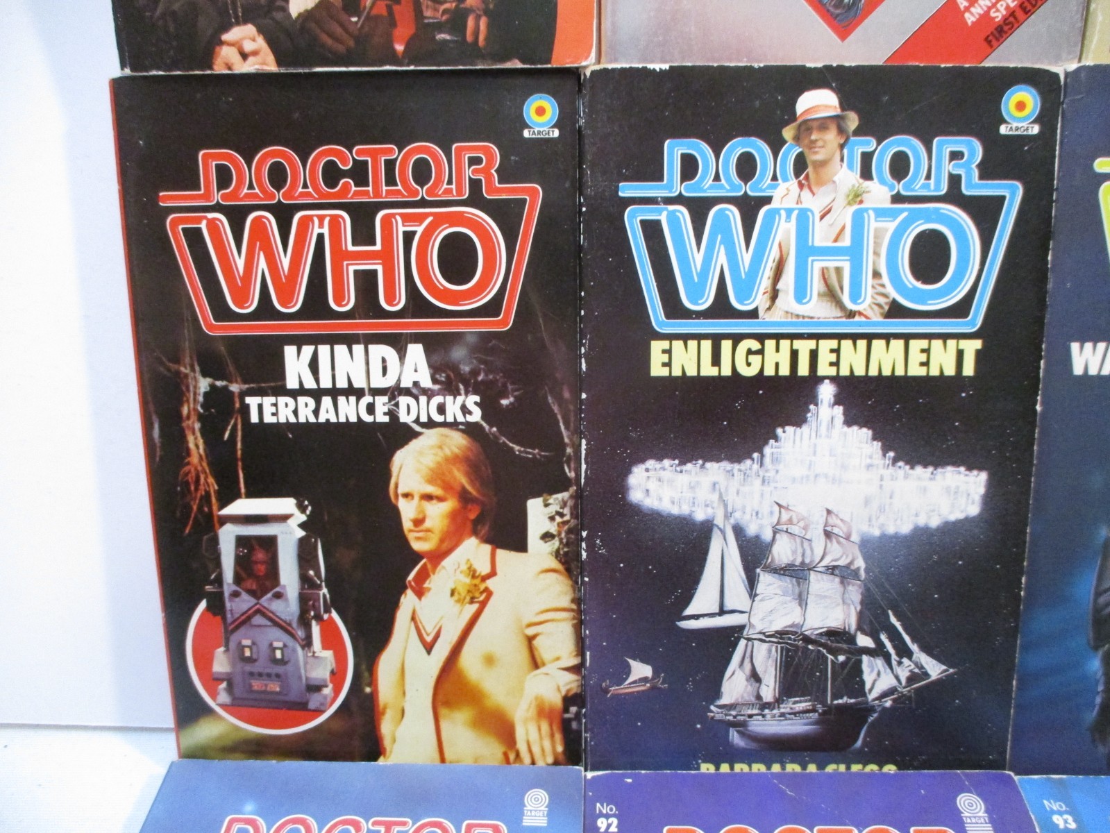 Doctor Who Paperback Book Lot of 15 - Various Era's - Target Books 1980s